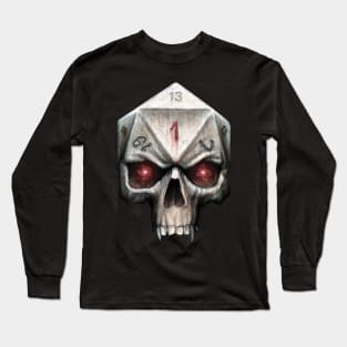 Skull D20 Long Sleeve T-Shirt